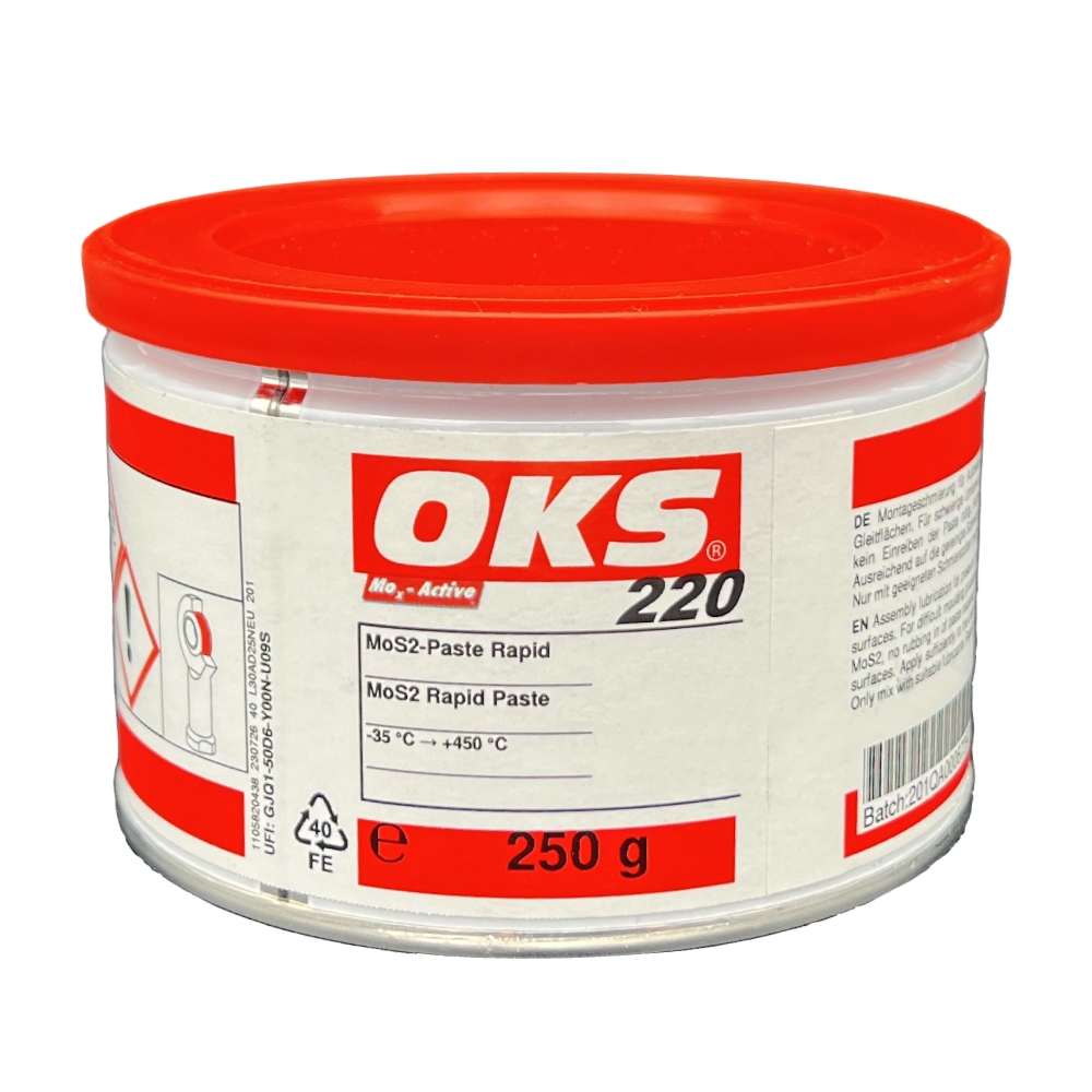 pics/OKS/E.I.S. Copyright/Tin/220/oks-220-mos2-rapid-paste-250g-tin-001.jpg